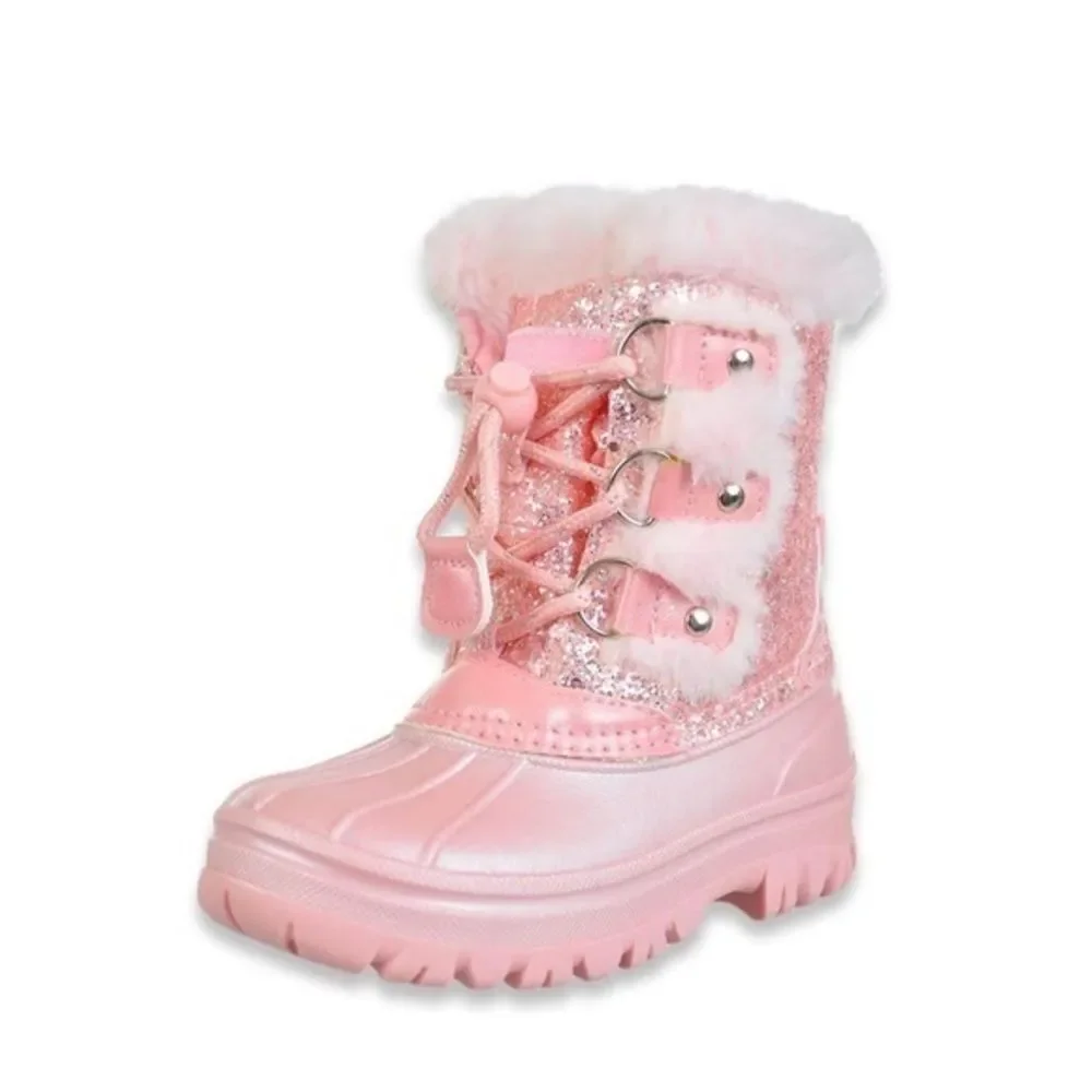 London Fog Baby Girls Snow Boot sz 6 Insulated Waterproof NEW G735